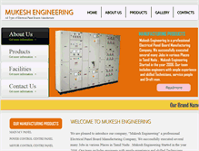 Tablet Screenshot of mukeshengineering.com